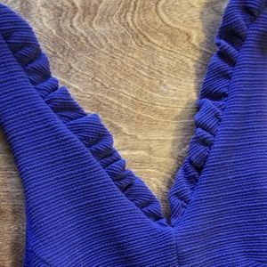 Blue Anthropologie dress